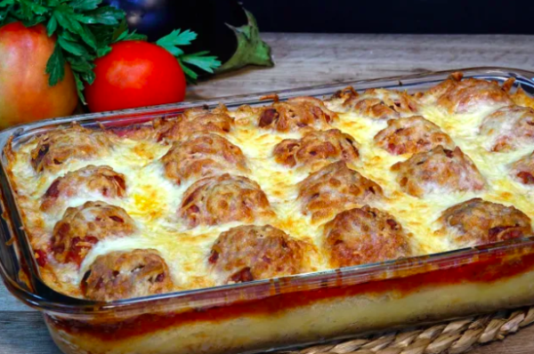 RECETA: Pastel de albóndigas y papas