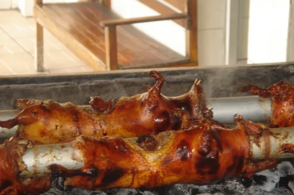 Receta ecuatoriana: CUY ASADO.