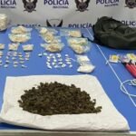 Motociclista detenido con explosivos y droga en Carcelén, Quito