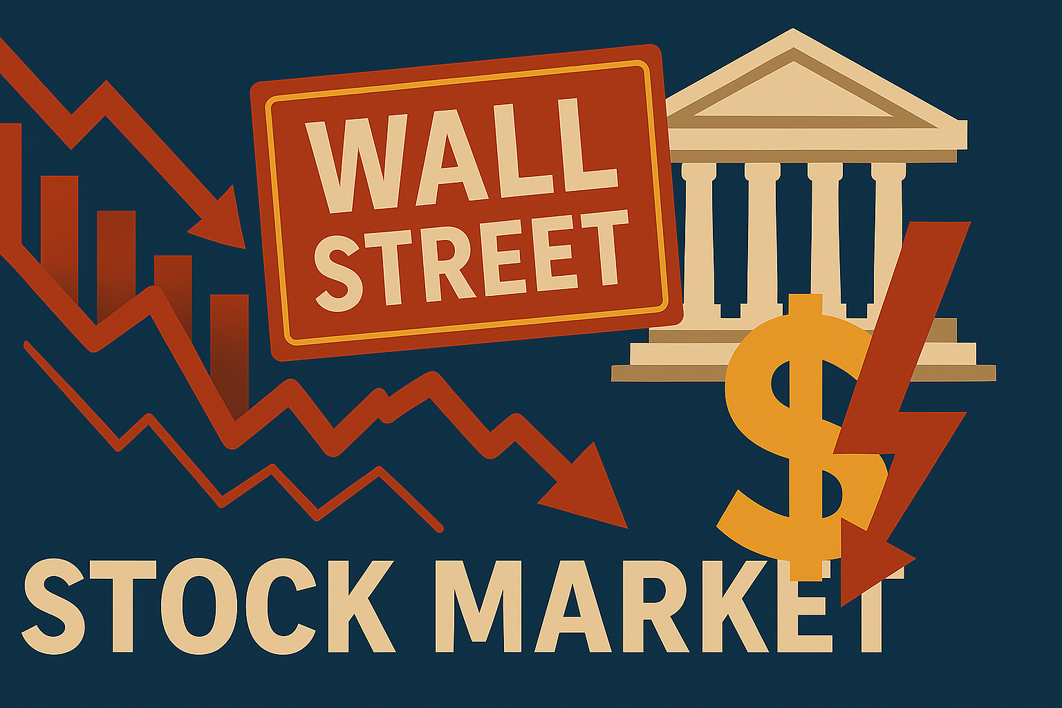 Wall Street en caída libre: tensiones geopolíticas sacuden el mercado